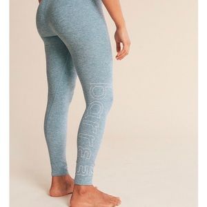 Barre3 x Beyond Yoga Blue Crush Spacedye Midi Leggings